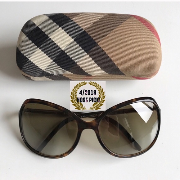 Burberry Accessories - Burberry Italy Chic Sunglasses Gold Logo Classic!❤